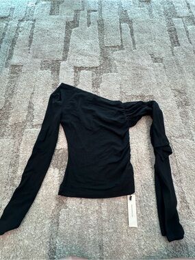One shoulder Long Sleeve Top